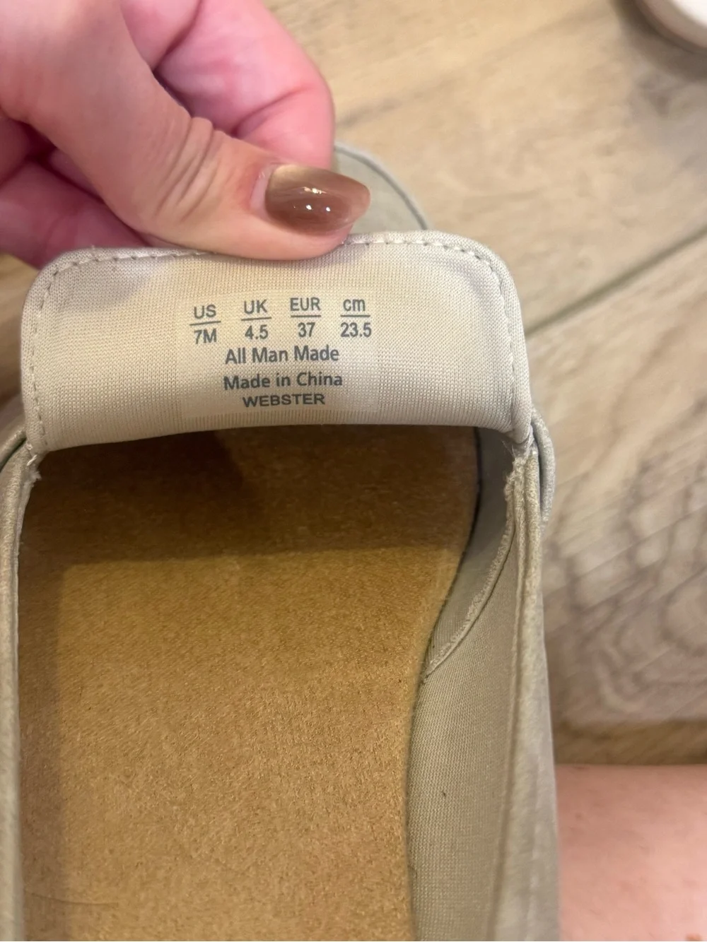Dr. Scholl's Women's Nice Day Max Platform Wedge Loafers Light Taupe NWOT 7